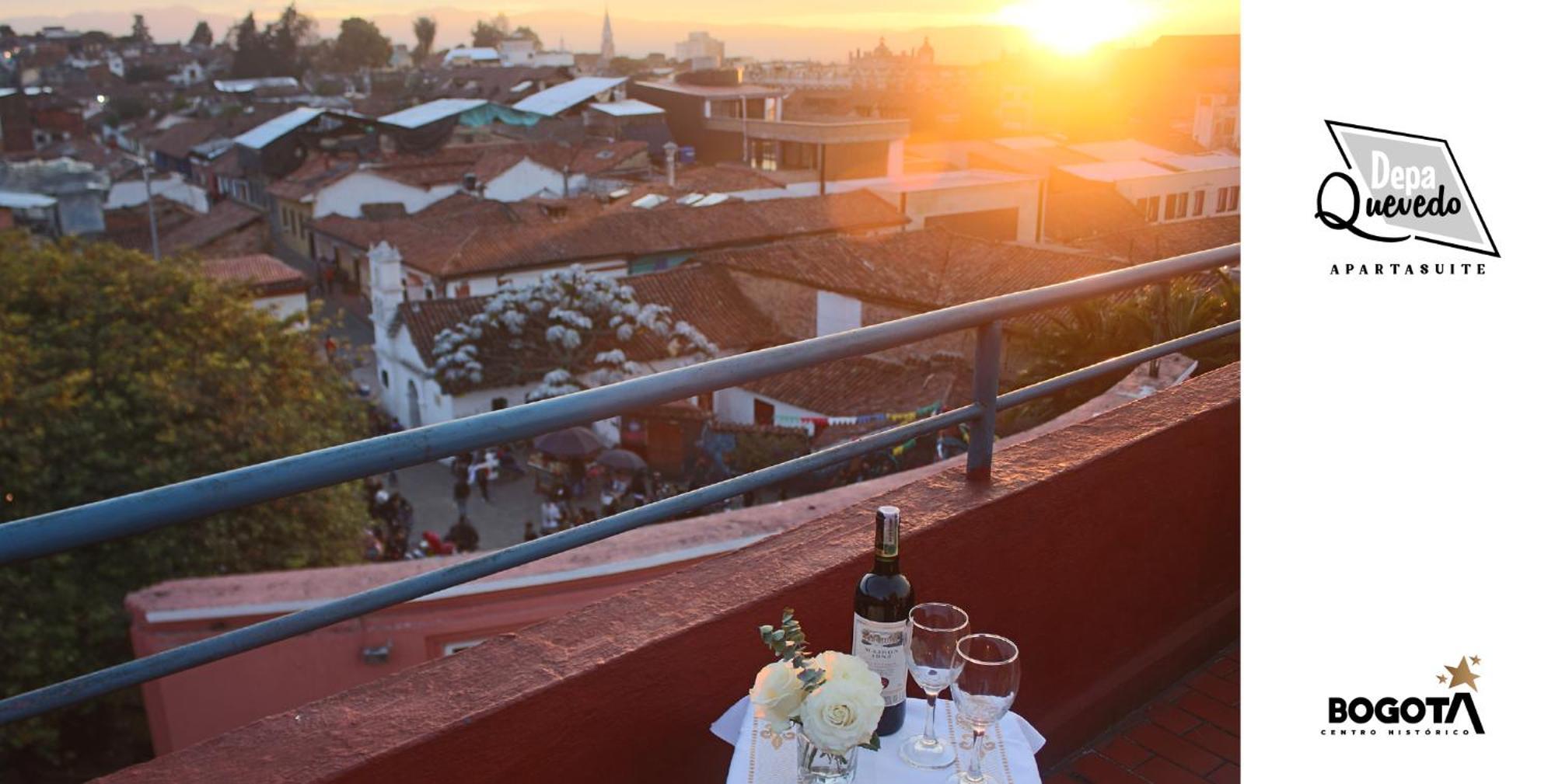 Depa Quevedo - Trendy Revamped Flat - Exceptional Spot In Bogota'S Historic Colonial Square - Candelaria Bagian luar foto