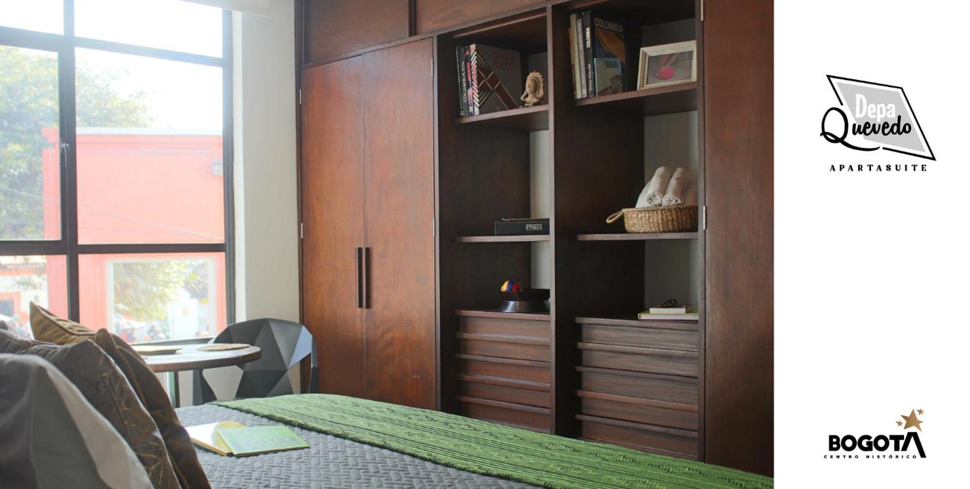 Depa Quevedo - Trendy Revamped Flat - Exceptional Spot In Bogota'S Historic Colonial Square - Candelaria Bagian luar foto