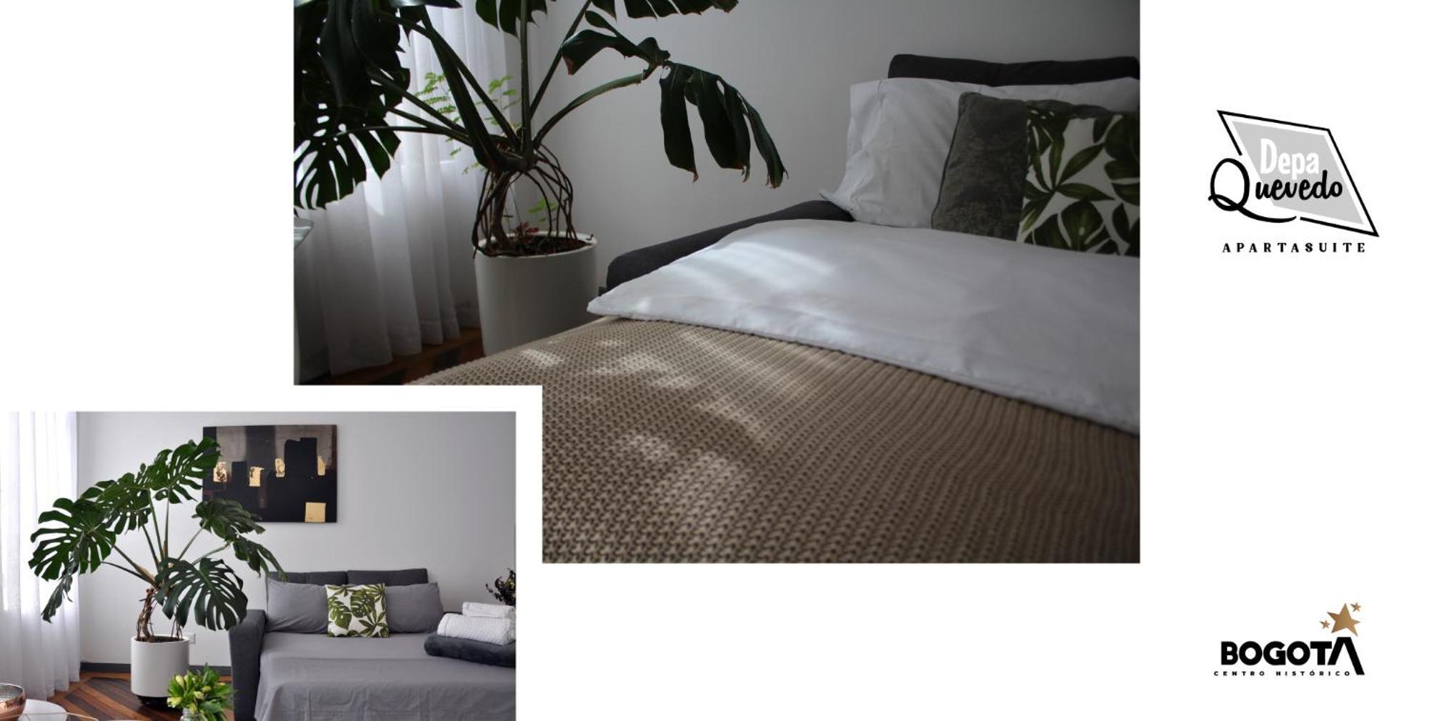 Depa Quevedo - Trendy Revamped Flat - Exceptional Spot In Bogota'S Historic Colonial Square - Candelaria Bagian luar foto