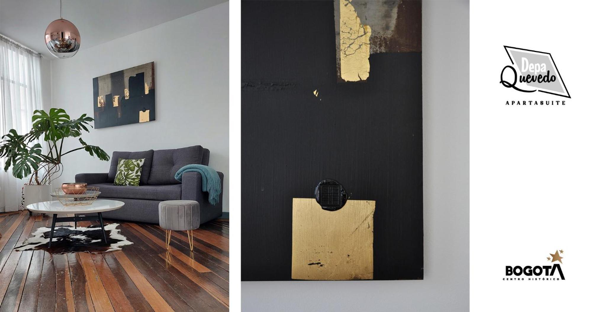 Depa Quevedo - Trendy Revamped Flat - Exceptional Spot In Bogota'S Historic Colonial Square - Candelaria Bagian luar foto
