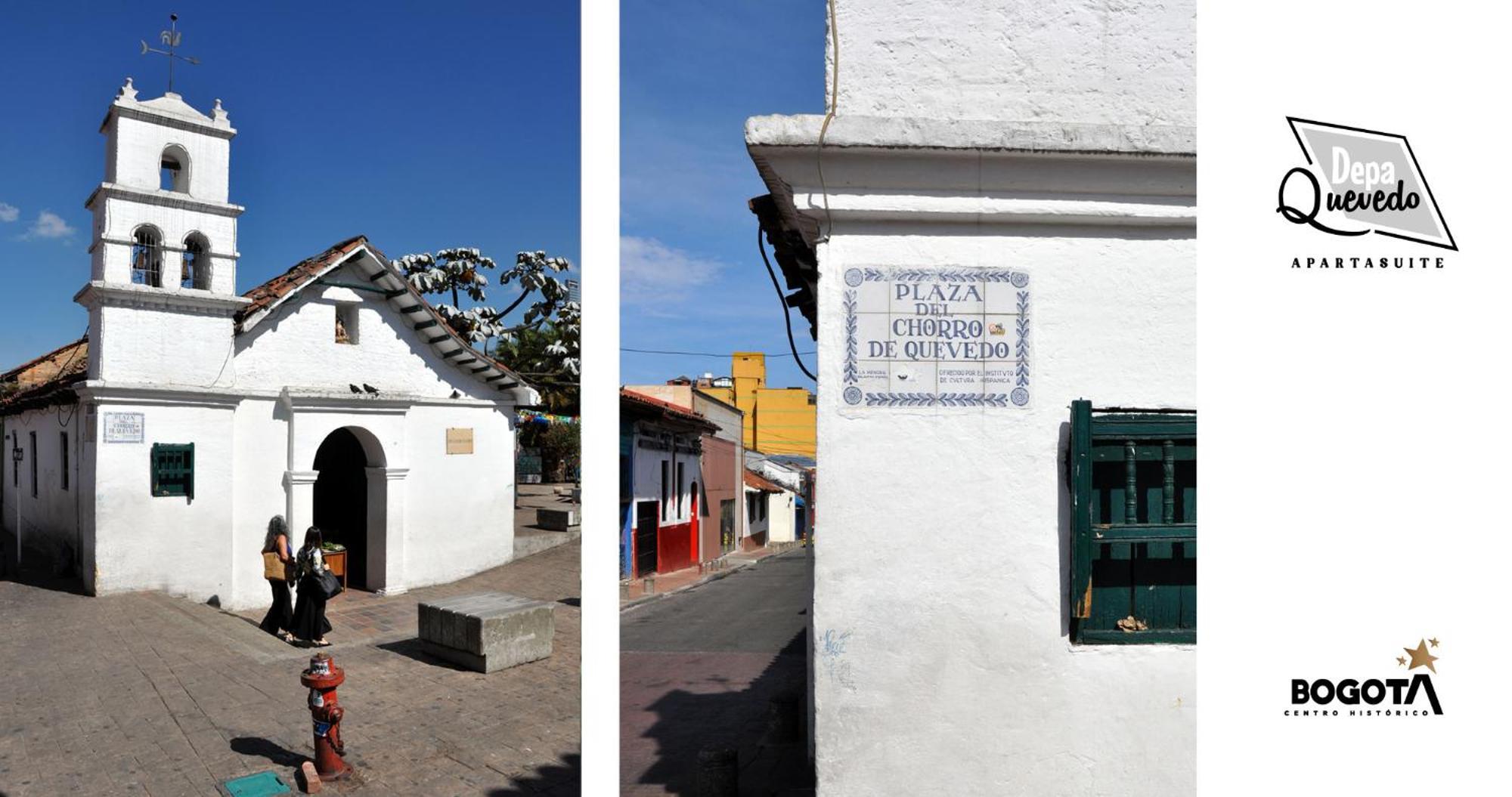 Depa Quevedo - Trendy Revamped Flat - Exceptional Spot In Bogota'S Historic Colonial Square - Candelaria Bagian luar foto