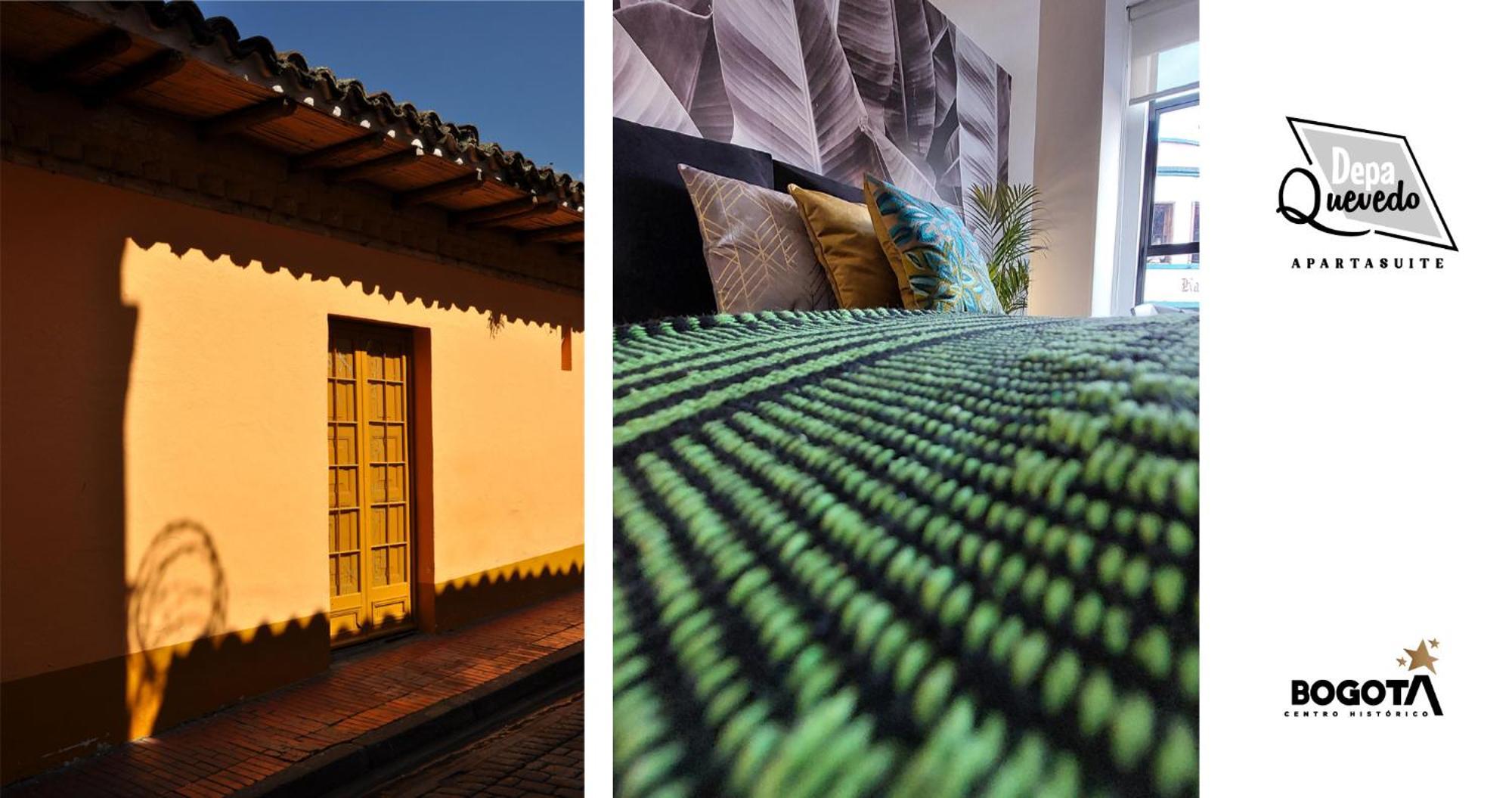 Depa Quevedo - Trendy Revamped Flat - Exceptional Spot In Bogota'S Historic Colonial Square - Candelaria Bagian luar foto