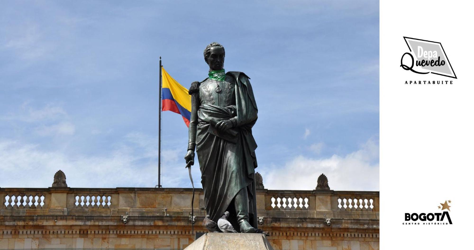 Depa Quevedo - Trendy Revamped Flat - Exceptional Spot In Bogota'S Historic Colonial Square - Candelaria Bagian luar foto
