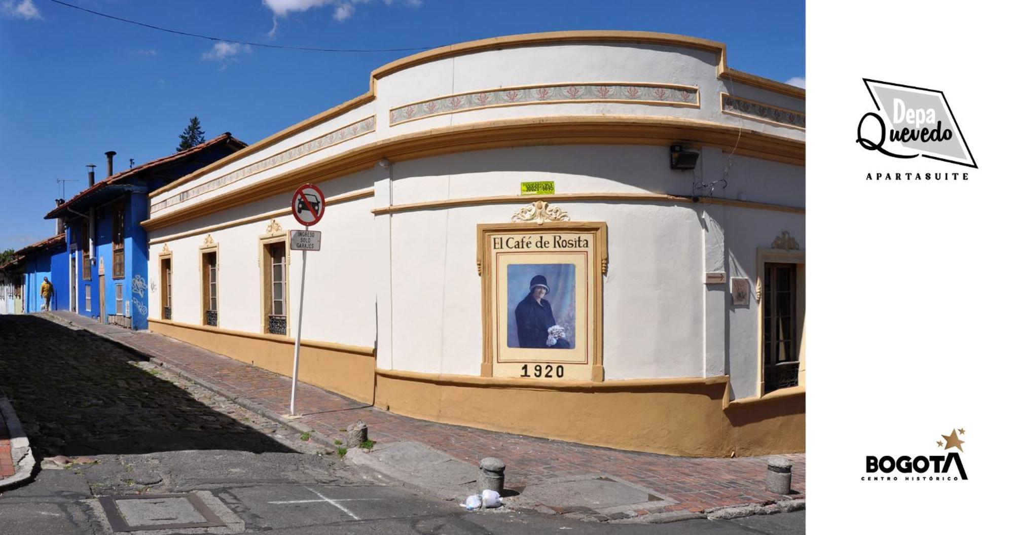Depa Quevedo - Trendy Revamped Flat - Exceptional Spot In Bogota'S Historic Colonial Square - Candelaria Bagian luar foto